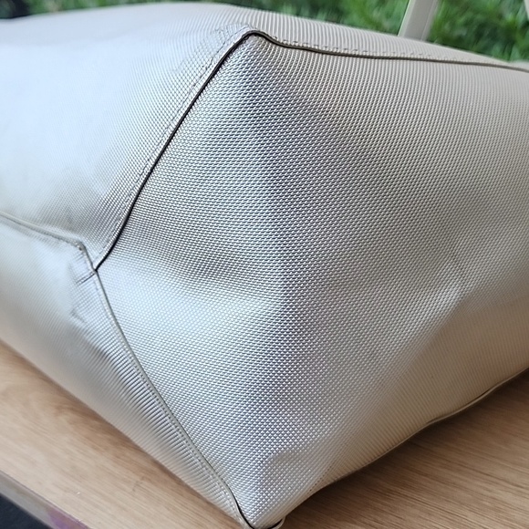 Michael Kors Champagne Metalic Gold Shopping Tote - Picture 6 of 13